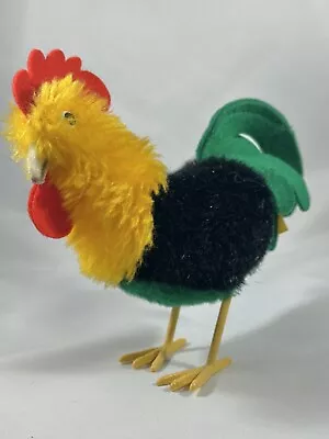 Steiff Vintage Plush Gallo Rooster RESERVED For Flower Only Please • $39.99