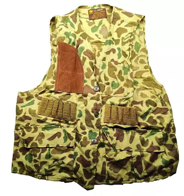 Vintage Vietnam War Advisor Era Beogam Duck Hunter Shooters Vest Size XL • $49.99