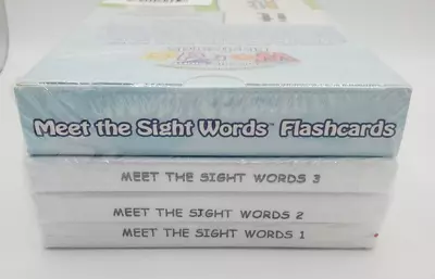 Preschool Prep Meet The Sight Words Flashcards DVD 12 &3 New (I-2) • $32.95