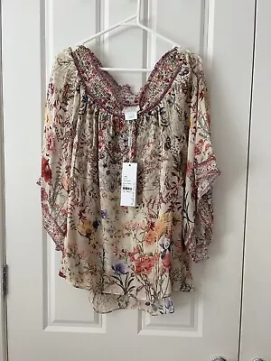 Camilla 'Drifting Dreamer' Off Shoulder Blouse Size M NEW With Tags • $240