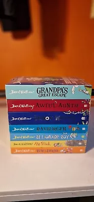 David Walliams 7 Book Bundle Brand New Sealed RRP £48.93 • £22.49