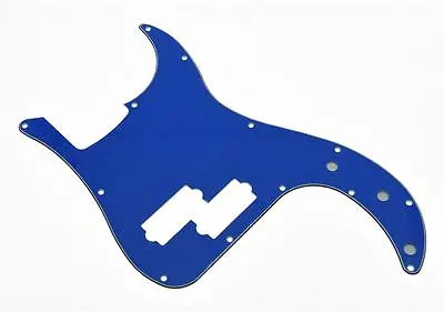 USA Spec Precision Bass P Bass Pickguard Scrach Plate Blue 3 Ply For Fender • £13.12