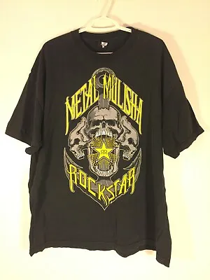 Metal Mulisha RockStar Energy Drink Alliance T-Shirt Size L/XL • $9.44