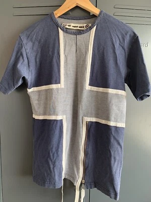 £12.50 • Buy Vintage Fake London Genius St Georges Cross Tshirt Size L Denim Look, Ex Cond