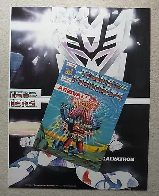 The Transformers #80 The New Leaders Are Here! Poster VG (1986) Marvel Comics UK • £20