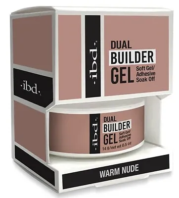 Ibd Soft Gel Dual Builder Gel - Warm Nude - 14 ML / .5 Fl Oz New Product 2023 • $14.99