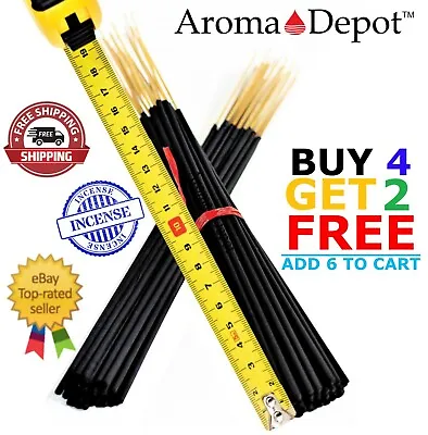 19  Long Jumbo Premium Incense Sticks 15 Per Pack Hand Dipped 19 Inch Scented • $7.95