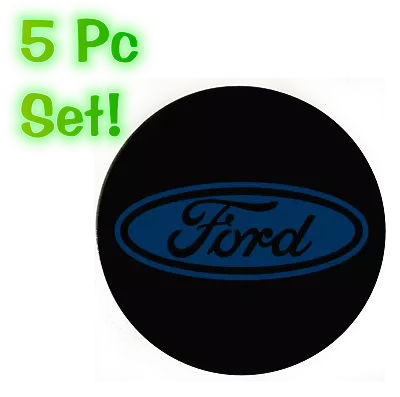 Ford Oval Wheel Center Cap 3  Overlay Decals Choose Your Colors 5 In A SET • $14.26