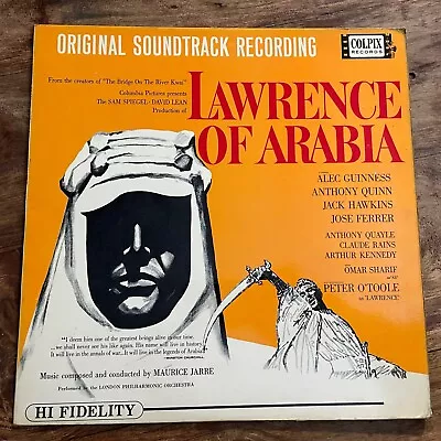 Lawrence Of Arabia Film Soundtrack - Maurice Jarre  Ex+ Vinyl Lp / Mono  Pye • £14.50