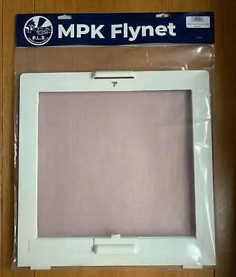 £38.95 • Buy Framed MPK 400 X 400mm RoofLight Fly Net Flyscreen With Blind In White Caravan 