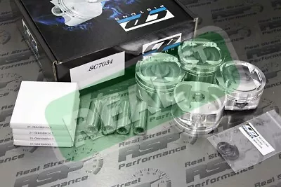 CP Forged Pistons Honda H22A1 H22A4 Prelude 88mm 9.0:1 SC7034 • $885.15
