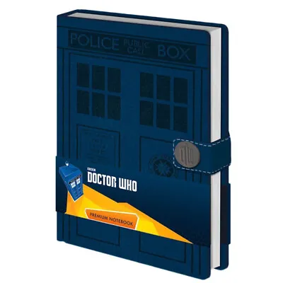 NEW Doctor Who Tardis A5 Notebook 110 Lined Pages • $23