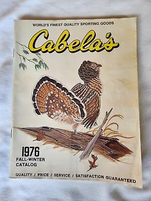 Vintage Cabelas 1976 Fall Winter Catalog • $19.99