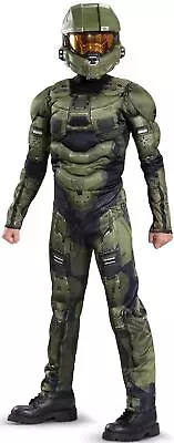 Halo Infinite Master Chief Boys Halloween Costume Dress Up Cosplay Small 4-6 • $21.99