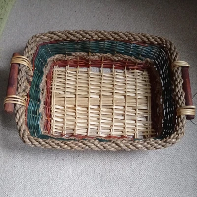£12 • Buy La Redoute Multi Colour Basket // Storage Basket