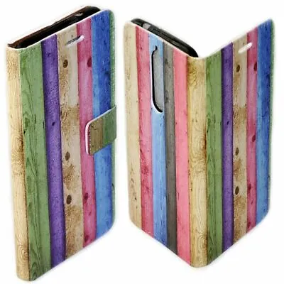 $13.98 • Buy For Samsung Galaxy Series - Wood Timber Print Wallet Mobile Phone Case Cover #1