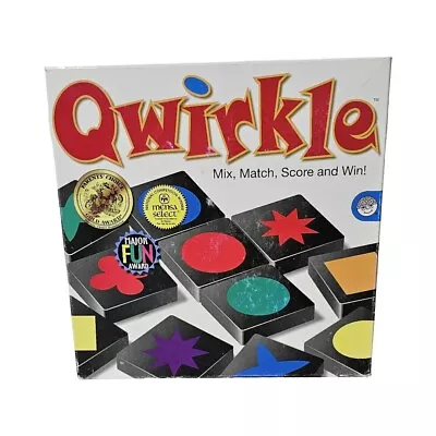 MindWare Qwirkle Board Game Mix Match Score And Win Wood Tiles Complete With Bag • $14.99