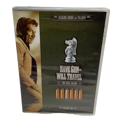 $11.75 • Buy Have Gun Will Travel Final Season 6 VOL 2 New Sealed 2 DVD Set