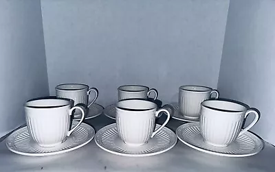 12 PC Mikasa Italian Countryside 6 Sets Tea Cups Mugs Saucers Plates Stoneware • $38