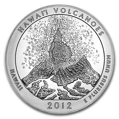 2012 5 Oz Silver ATB Hawaii Volcanoes National Park HI • $399.09