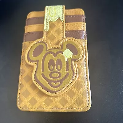 Disney Mickey Mouse Waffle Wallet Money Clip • $24.99