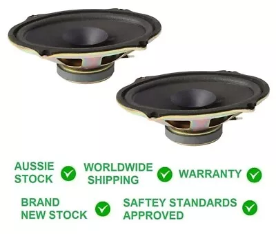 $56.94 • Buy 2x DIACHI 5 X7  Dual Cone OVAL Speaker 40W 4Ohm To Repair Replace DIY Audio HIFI