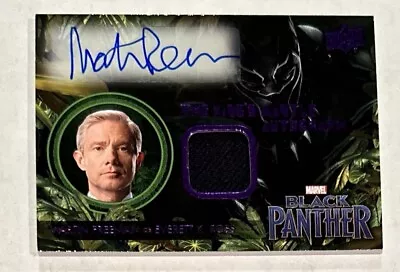 2018 Marvel Black Panther King’s Mantle Autograph KMA-MF Martin Freeman As Ross • $449.99