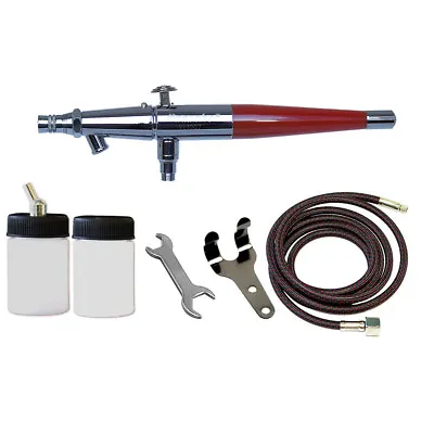 VL-1AS Paasche Double Action Siphon Feed Airbrush Set With Bottles And Hose • $79.50