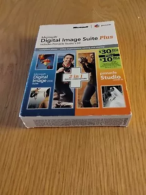 Microsoft Digital Image 2006 Suite Plus Includes Pinnacle Studio V.10 • $18.88