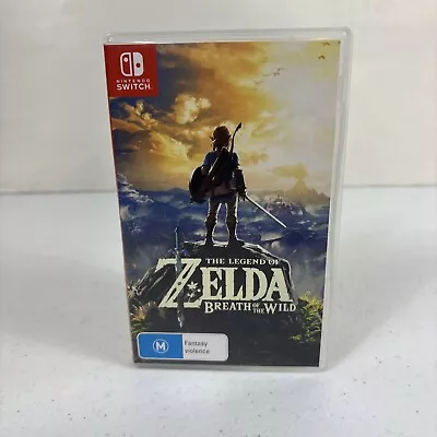 Nintendo Switch Game The Legend Of Zelda Breath Of The Wild  • $47.99