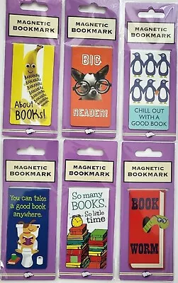 Magnetic Bookmark Page Marker - For Book Lovers Gift • £3.25