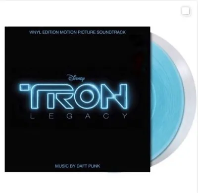 Daft Punk - TRON: Legacy (Motion Picture Soundtrack) Ltd Ed Blue & Clear Vinyl • $64.50