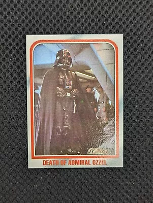 1980 Topps Star Wars The Empire Strikes Back Death Of Admiral Ozzel Card #34 • $1.49