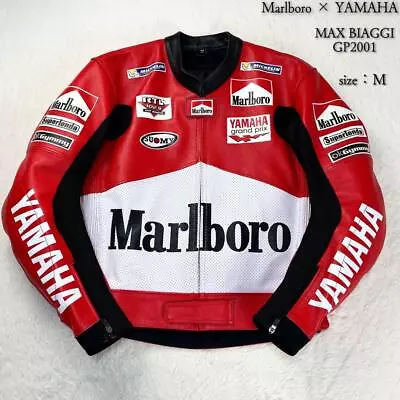 Unused MAX BIAGGI Model Marlboro Racing Yamaha GP2001 Jacket M • $693.70