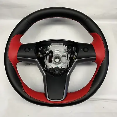 2017-2023 Tesla Model 3 Steering Wheel Custom Oem 1490214-00-b • $239