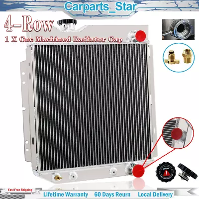 4Row Aluminum Radiator For Ford Mustang V8 260 289 AT/MT 1964-1966 1965 CUBAUTO • $230.60