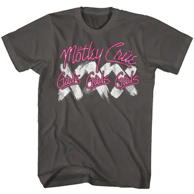 Motley Crue Girls Girls Girls XXX Tour Men's T Shirt Heavy Metal Rock Band Music • $28.50