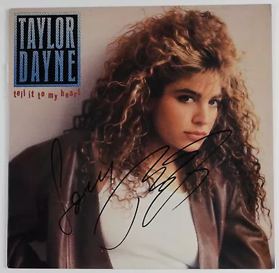 Taylor Dayne JSA Signed Autograph Album Record LP Tell It To My Heart • $199.99