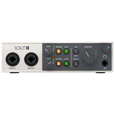 Universal Audio VOLT 2 2-in/2-out USB 2.0 Audio Interface • $189