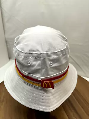 McDonalds 2022 Bucket/Fishing Hat White Ronald McDonald House New Street Wear • $14.99