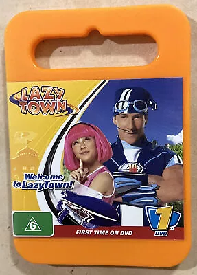 LAZY TOWN WELCOME TO LAZYTOWN! DVD Region 4 VGC Free Post • $15