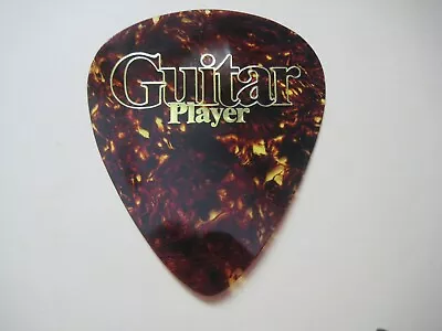 Guitar Player Magazine Logo Jumbo Faux Shell Guitar Pick Very Rare Collectible  • $170