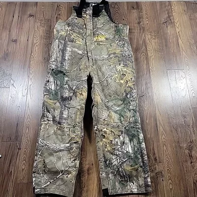 Realtree Bib Overalls Adult XL Real Tree XTRA Camo Hunting Pants Insulated  • $28.75