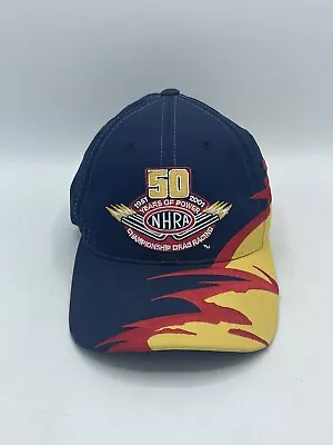 NHRA 50th ANNIVERSARY HAT SAWTOOTH CHAMPIONSHIP DRAG RACING • $11.99