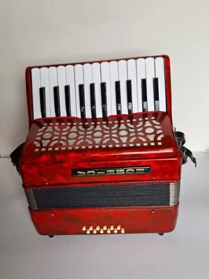 🌟 READ DESCR. Hohner Hohnica 12 Bass 25 Piano Key Free Reed Accordion • $279.99