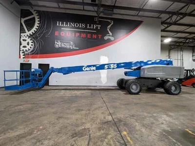 $58950 • Buy 2013 Genie S85 500lb Pneumatic Telescopic Boom Lift Diesel Aerial Lift 12393