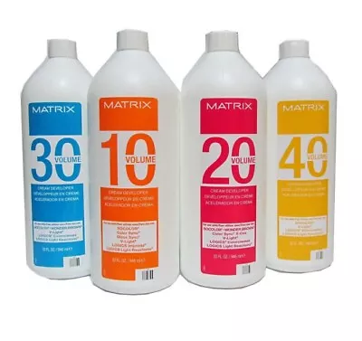 Matrix SoColor Cream Developer  - Choose Your Liter Developer. • $22