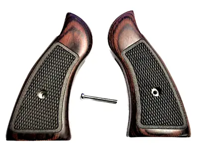 K Frame Grips Fits Most Smith & Wesson S&W Classic Rosewood Custom Made NEW ITEM • $31.95