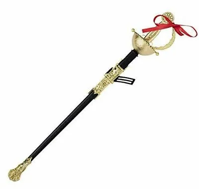 Dress-Up-America Musketeer Sword - Ornate Gold Toy Sword - Costume Prop • $18.99