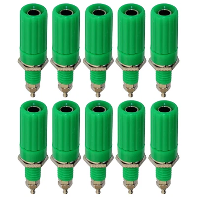 £6.99 • Buy Binding Post Insulated Amplifier Speaker Terminal Socket Connector Green X 10